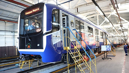 Ещё четыре поезда «Ермак» выйдут на линии метро Новосибирска в январе 2026 года