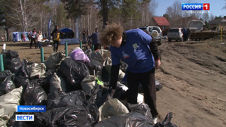 В Новосибирске на экофестивале провели семейные мастер-классы и убрали мусор