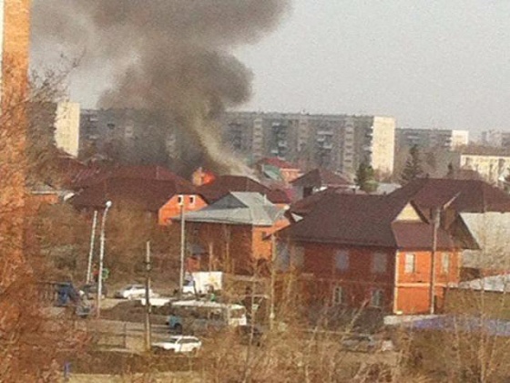 В Ленинском районе на пожаре погиб мужчина (видео)