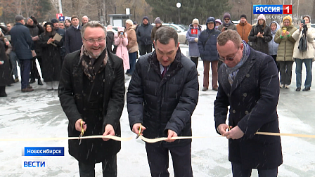 Новую благоустроенную аллею открыли в историческом центре Новосибирска