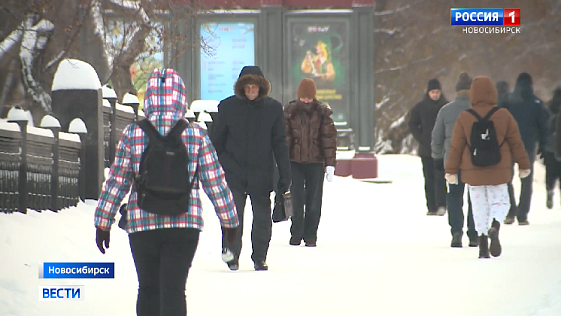 В Новосибирскую область пришёл холодный арктический фронт с сильными морозами