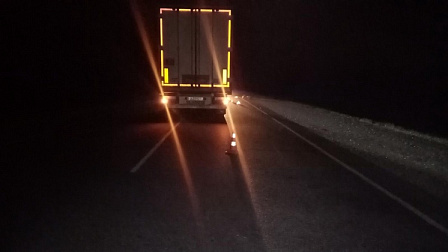 В Новосибирской области на трассе грузовик насмерть сбил 32-летнюю женщину
