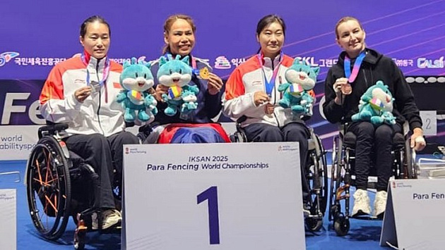 Новосибирская шпажистка взяла бронзу Чемпионата мира по фехтованию на колясках