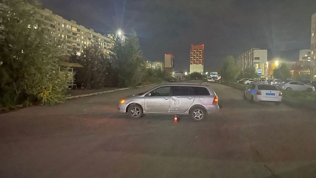 В Новосибирске 12-летний велосипедист угодил в больницу после наезда автомобиля