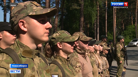 Военно-патриотическое движение «Защитник» празднует юбилей в Новосибирске