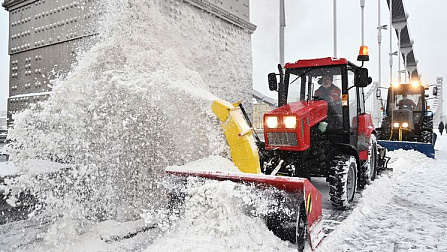 Какие дороги очистят от снега днём 21 января