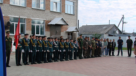 Смену «Школы патриотов» открыли в Новосибирской области
