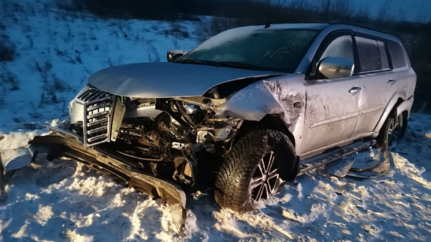 В Новосибирской области пассажирка Toyota погибла в ДТП