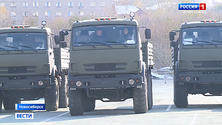 В Новосибирске бесплатно готовят военных водителей на новой технике