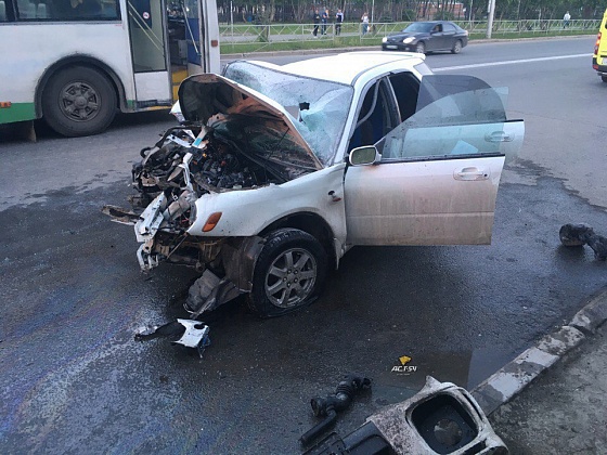 Три человека погибли в ДТП на проспекте Маркса в Новосибирске