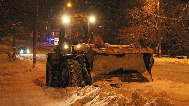 Какие улицы очистят в Новосибирске  от снега в ночь с 27 на 28 января 2022 года