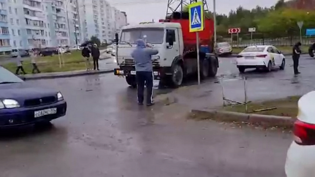 Два ДТП в одном месте произошли в Ленинском районе Новосибирска