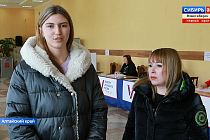 В Алтайском крае на выборы Президента России пришла Чемпионка Европы по боксу