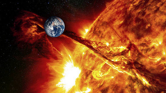 Новосибирцев атакует новая магнитная буря 5 мая из-за вспышек на Солнце