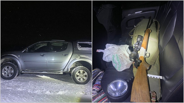 Под Новосибирском браконьер незаконно лишил жизни двух косуль