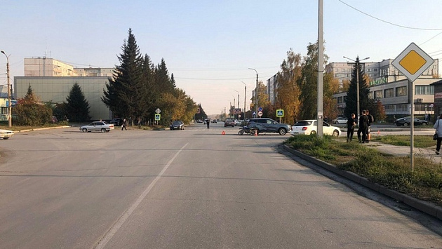 31-летний мотоциклист без прав разбился под Новосибирском