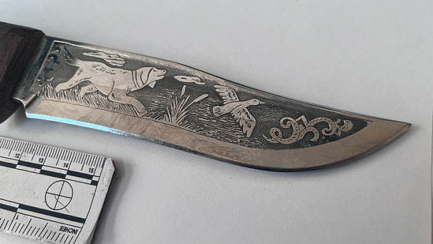 Новосибирские таможенники задержали в аэропорту женщину с узбекским ножом