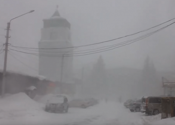 Ролик о снежном апокалипсисе в Новосибирской области набрал почти 20 тысяч просмотров