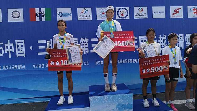 13-летняя биатлонистка из Бердска победила на международном турнире в Китае