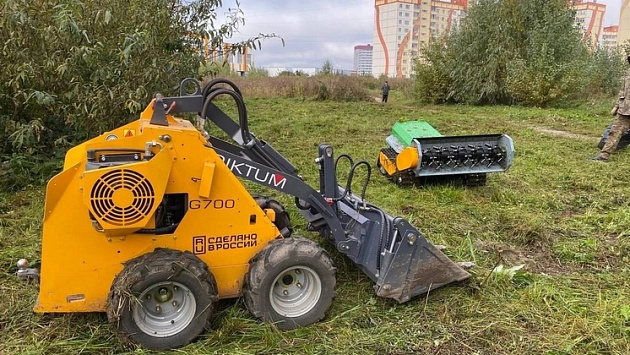 Роботы-газонокосилки вышли на улицы Новосибирска