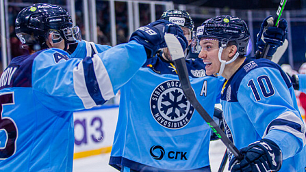 Хоккейная «Сибирь» обыграла в овертайме «Локомотив» 