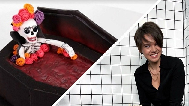 Жительница Новосибирска вышла в суперфинал шоу «Кондитер» с тортом в виде гроба