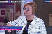Интервью помощника губернатора Новосибирской области Марины Ананич на форуме «Технопром-2022»