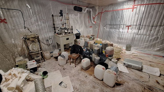 Ещё одну нарколабораторию ликвидировали в Новосибирской области