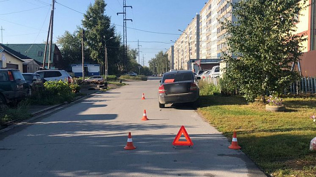 В Новосибирске 7-летнего мальчика доставили в больницу после ДТП