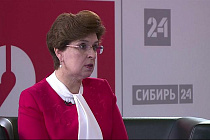 Интервью замгубернатора Новосибирской области Ирины Мануйловой каналу «Сибирь 24» 