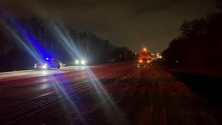 Под Новосибирском автобус с пассажирами задавил 34-летнего пешехода