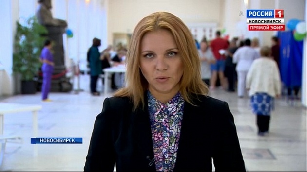 В Областной больнице Новосибирска открылся избирательный участок