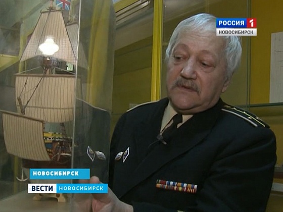 Новосибирец собирает коллекцию моделей легендарных морских судов