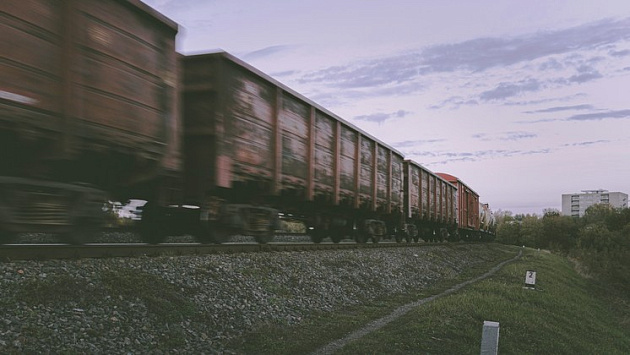 Под Новосибирском грузовой поезд переехал человека