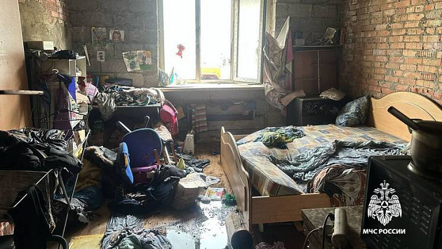 Женщина погибла в загоревшейся двухуровневой квартире под Новосибирском