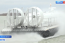 Вездеход-амфибию с автономной электростанцией протестировали в Омске