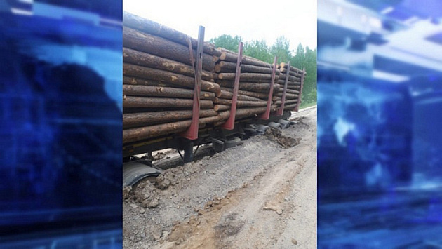 В Новосибирской области для большегрузов закрыли движение по дороге между Колыванью и Пихтовкой