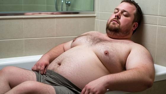 В Новосибирске спасли пролежавшего пять дней в ванной очень тучного мужчину