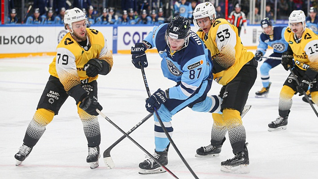 Хоккейная «Сибирь» проиграла «Северстали» на домашнем льду со счетом 1:2