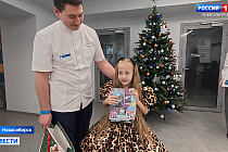 Мечта юной жительницы Новосибирска сбылась благодаря акции «Ёлка желаний»