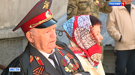 В Новосибирске в канун юбилея Победы чествовали ветеранов войны