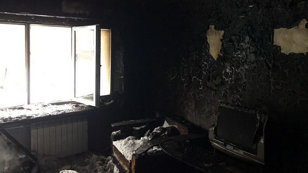 Два малыша погибли в пожаре в Первомайском районе Новосибирска