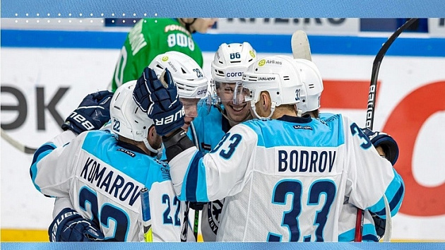Хоккейная «Сибирь» одержала третью победу в новом сезоне КХЛ