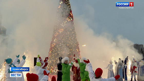 Новосибирск обрёл ещё одну новогоднюю локацию в центре города
