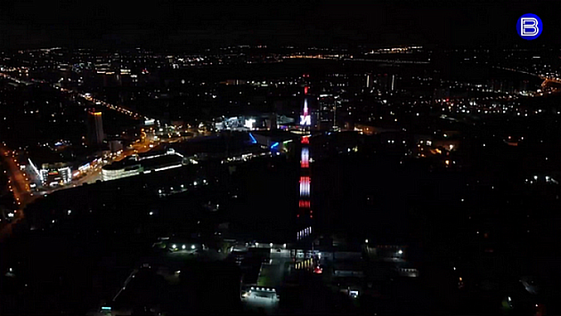 Новосибирская телебашня празднично засияет в День матери 30 ноября