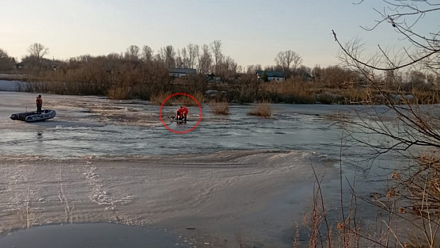 Труп неизвестного мужчины нашли на льду реки Иня под Новосибирском